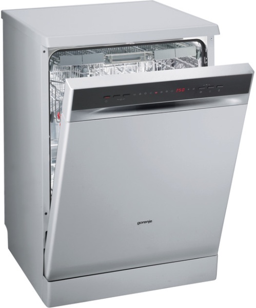 Masina de spalat vase Gorenje GS63314X, 14 seturi, 8 programe, Clasa A+, Argintiu