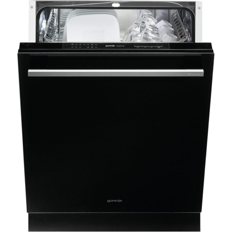Masina de spalat vase incorporabila Gorenje Simplicity GV6SY2B, 12 Seturi, 6 Programe, Clasa A+, Negru