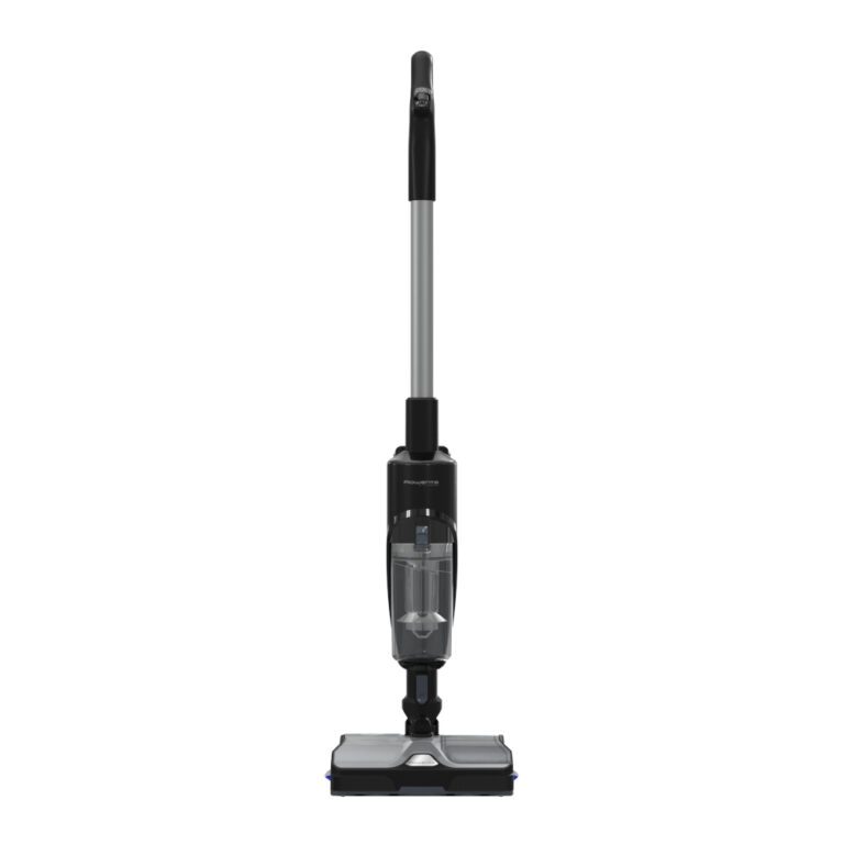 Aspirator vertical Rowenta X-Combo GZ3039WO, 215 W, autonomie 60 minute, recipient praf 0.55 l, tehnologie Aerospin, tehnologie ciclonica, negru & argintiu