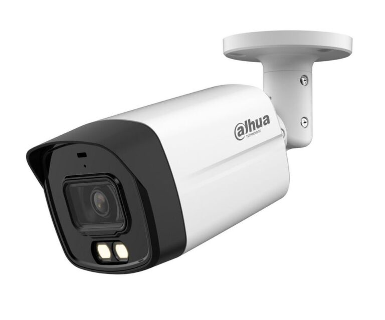 Camera de supraveghere 2MP Full HD, Smart Dual Illuminators, LED si IR 40m, 3.6mm, Microfon, Dahua  HAC-HFW1200TLMP-IL-A-0360B-S6