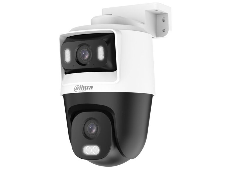 Camera de supraveghere HDCVI Dahua HAC-PTS1500C-E2-IL-A-0280B/0600B, rotire de pe mobil, 2+2MP, iluminare duala, microfon, IP66