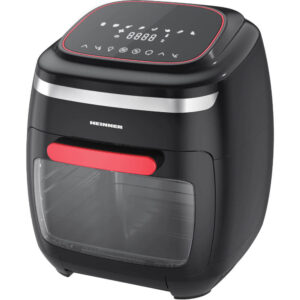 Friteuza cu aer cald Heinner Crystal Clear HAF-B2000FB, 2000 W, 4.5 l, 8 programe, Temperatura reglabila, Temporizator, Negru/Rosu Friteuza cu aer cald Heinner Crystal Clear HAF-B2000FB, 2000 W, 4.5 l, 8 programe, Temperatura reglabila, Temporizator, Negru/Rosu