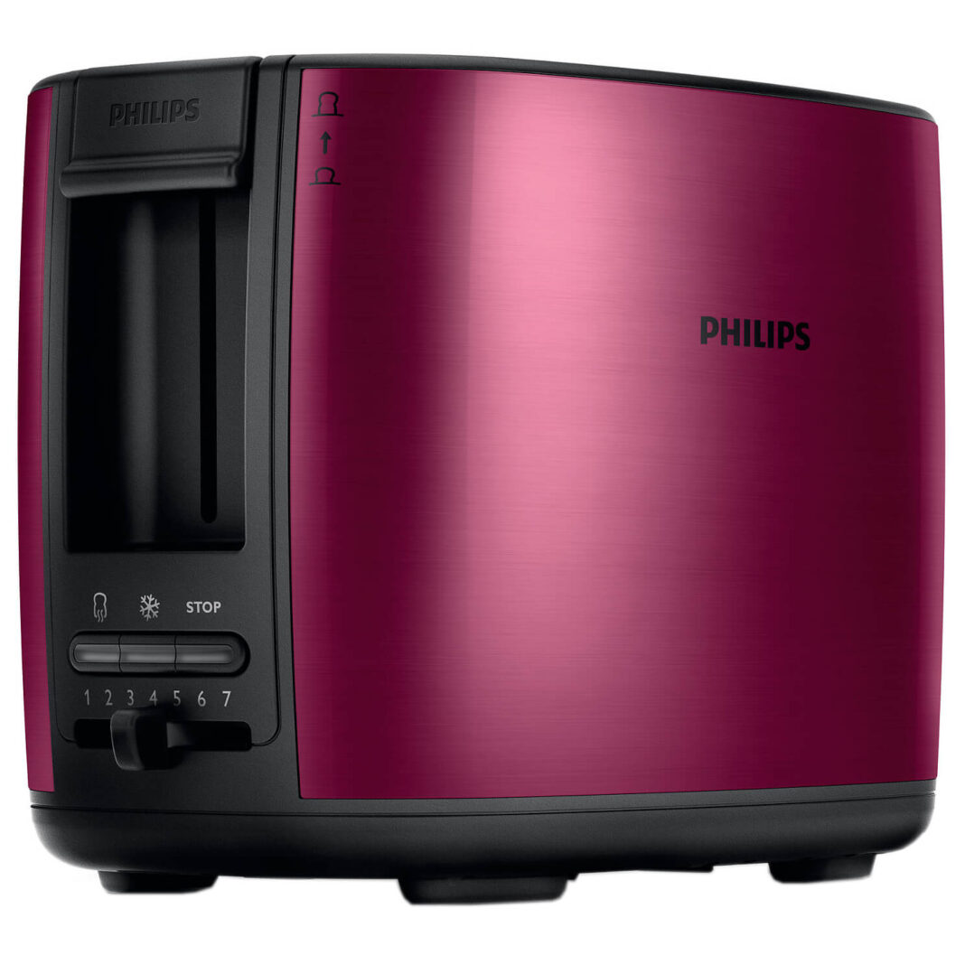 Prajitor de paine Philips HD2628/00, 950 W, 2 felii, Rosu Prajitor de paine Philips HD2628/00, 950 W, 2 felii, Rosu