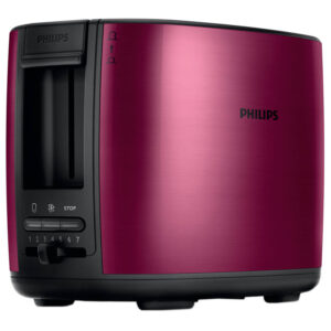 Prajitor de paine Philips HD2628/00, 950 W, 2 felii, Rosu Prajitor de paine Philips HD2628/00, 950 W, 2 felii, Rosu