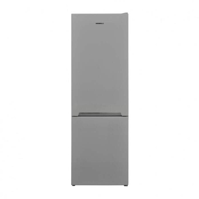 Combina frigorifica Heinner HC-V2681SE++, 268 l, Lumina LED, Argintiu, Clasa E