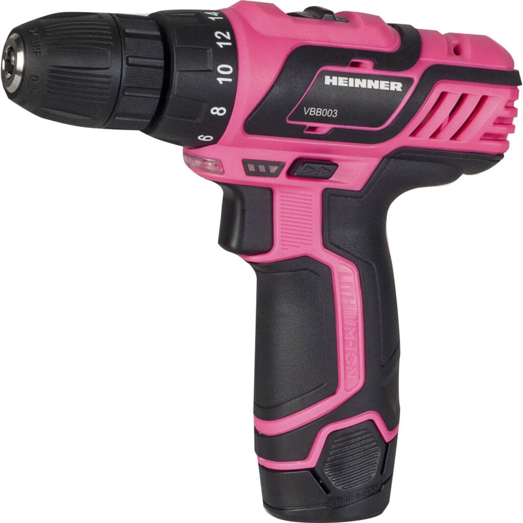 Masina de gaurit cu acumulator Heinner, VBB003, 1500 RPM, Mandrina 10 mm