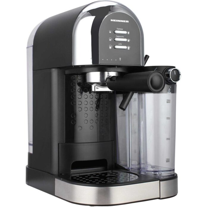 Espressor manual Heinner Coffee Dreamer HEM-DL1470BK, 1470 W, 1.7 L, 20 bar, Negru Espressor manual Heinner Coffee Dreamer HEM-DL1470BK, 1470 W, 1.7 L, 20 bar, Negru
