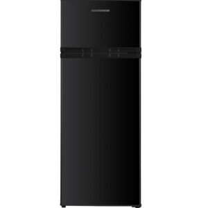 Frigider cu 2 usi Heinner HF-H2206BKE++, 206 l, H 143 cm, Clasa E, Negru Frigider cu 2 usi Heinner HF-H2206BKE++, 206 l, H 143 cm, Clasa E, Negru