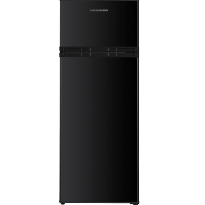 Frigider cu 2 usi Heinner HF-H2206BKE++, 206 l, H 143 cm, Clasa E, Negru Frigider cu 2 usi Heinner HF-H2206BKE++, 206 l, H 143 cm, Clasa E, Negru