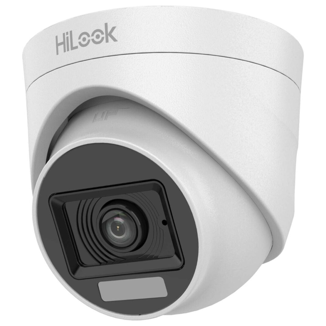 Camera de supraveghere interior HDTVI, Hikvision HiLook THC-T127-LPS, 2MP FULL HD, iluminare duala 20m, Microfon Camera de supraveghere interior HDTVI, Hikvision HiLook THC-T127-LPS, 2MP FULL HD, iluminare duala 20m, Microfon