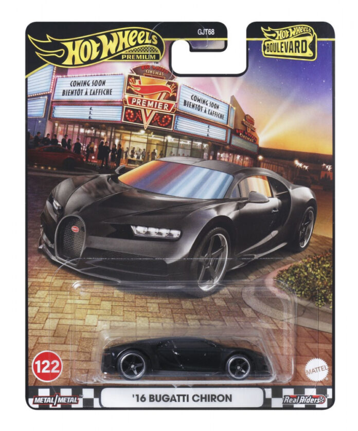 HOT WHEELS PREMIUM BOULEVARD MASINUTA METALICA BUGATTI CHIRON 16 SCARA 1:64 HOT WHEELS PREMIUM BOULEVARD MASINUTA METALICA BUGATTI CHIRON 16 SCARA 1:64