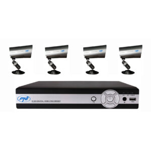 Kit DVR supraveghere video PNI House PTZ04, Exterior, 4 camere Kit DVR supraveghere video PNI House PTZ04, Exterior, 4 camere