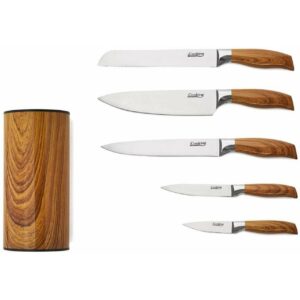 Set cutite de bucatarie Heinner Nature HR-EVI-S013, 6 piese Set cutite de bucatarie Heinner Nature HR-EVI-S013, 6 piese
