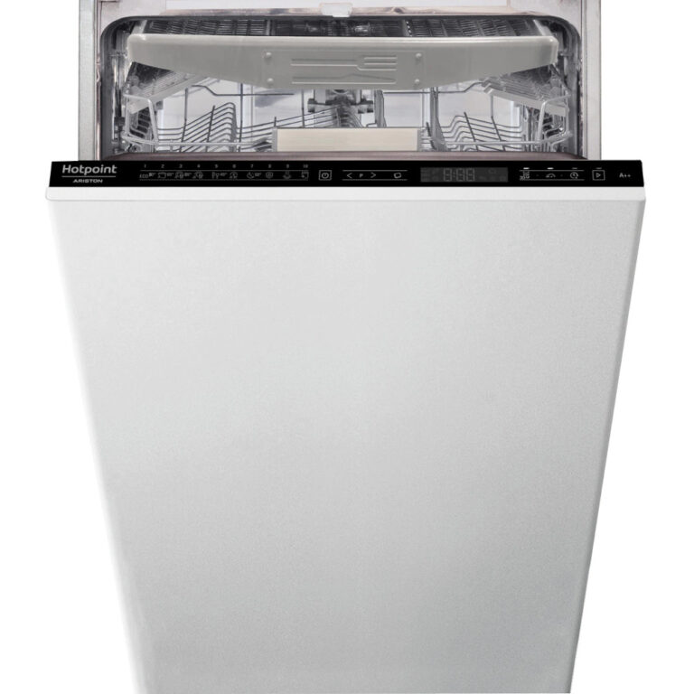 Masina de spalat vase incorporabila Hotpoint HSIP4O21WFE, 10 seturi, 10 programe, Motor Inverter, Touch control, Clasa E