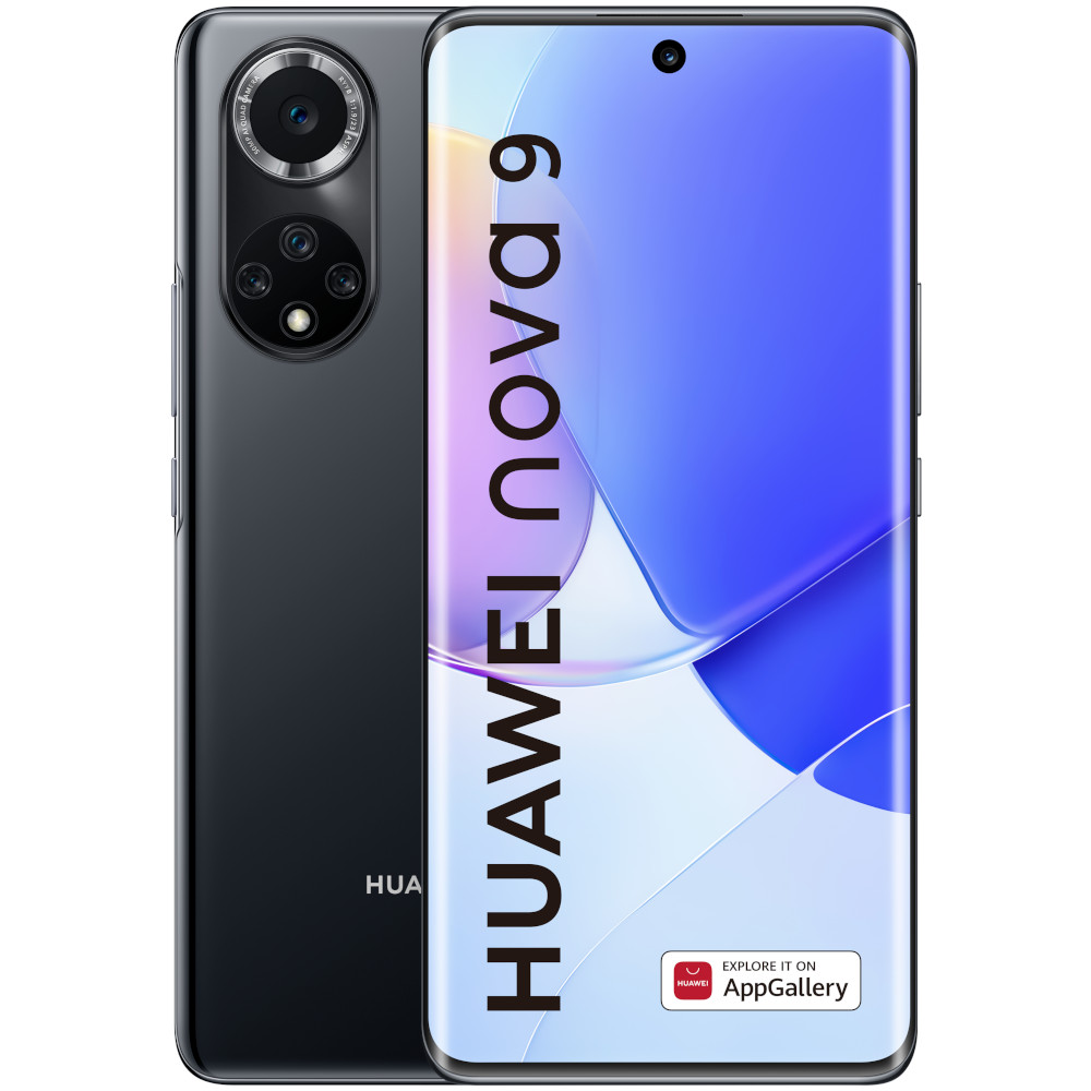 Telefon mobil Huawei nova 9, Dual SIM, 8GB RAM, 128GB, 4G, Black Telefon mobil Huawei nova 9, Dual SIM, 8GB RAM, 128GB, 4G, Black