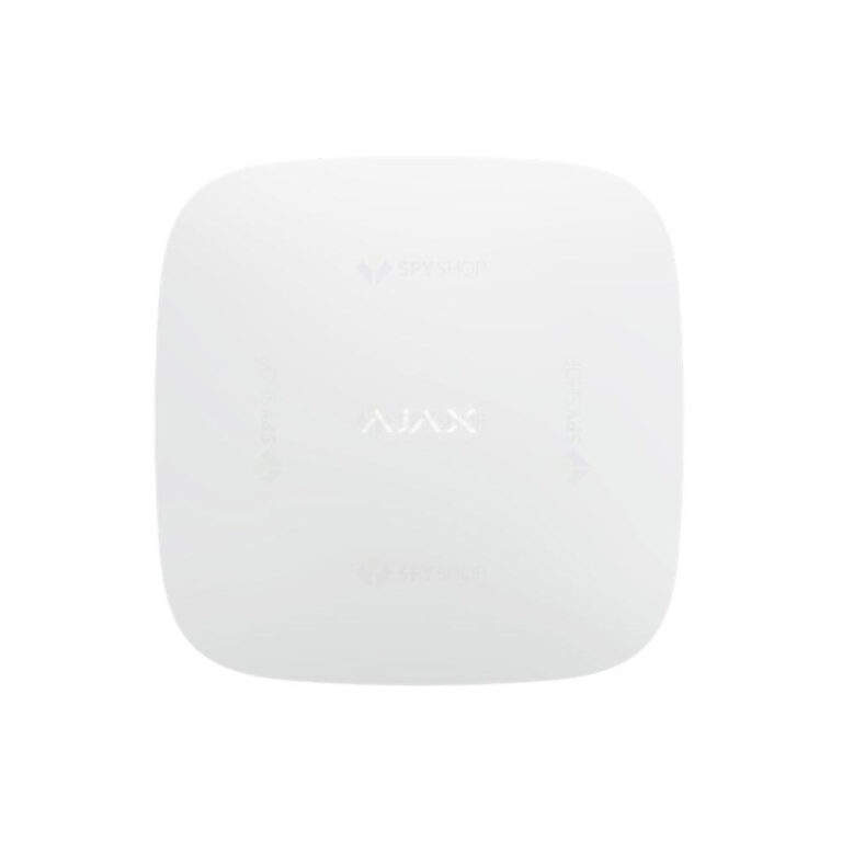 Unitate centrala wireless AJAX Hub 2 4G WH, 100 dispozitive, 2000 m, verificare vizuala alarma