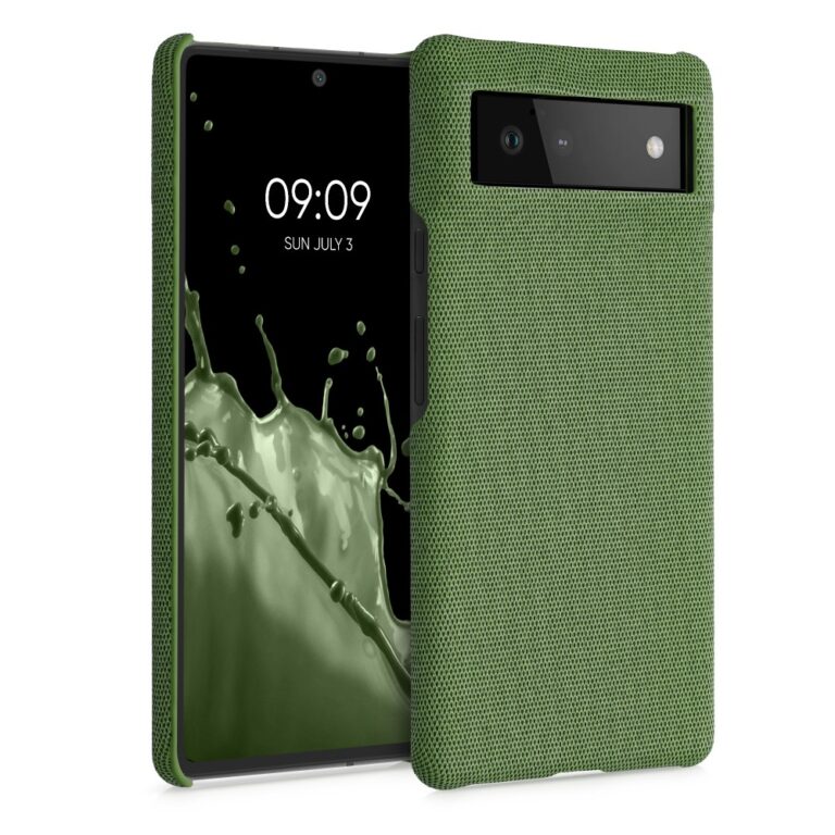 Husa pentru Google Pixel 6, Textil, Verde, 55433.07