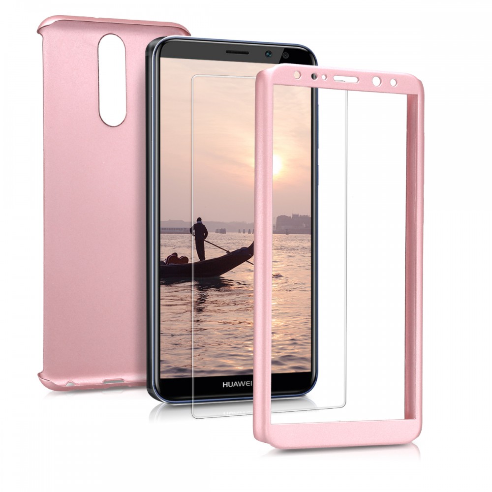 Husa pentru Huawei Mate 10 Lite, Policarbonat, Rose Gold, 46385.31 Husa pentru Huawei Mate 10 Lite, Policarbonat, Rose Gold, 46385.31