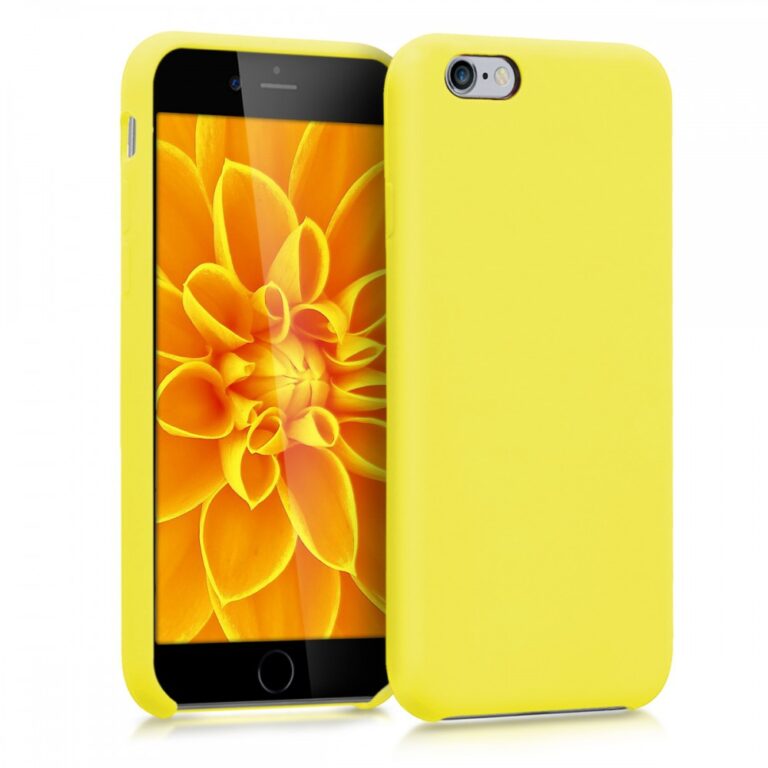 Husa pentru Apple iPhone 6 / iPhone 6s, Silicon, Galben, 40223.75