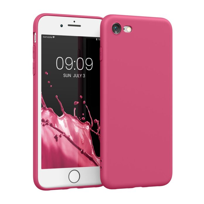 Husa pentru Apple iPhone 8 / iPhone 7 / iPhone SE 2, Silicon, Roz, 39458.08