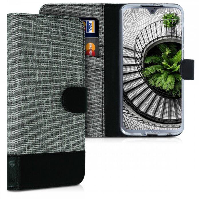 Husa pentru Motorola Moto G7 / Moto G7 Plus, Textil, Gri, 47487.01 Husa pentru Motorola Moto G7 / Moto G7 Plus, Textil, Gri, 47487.01