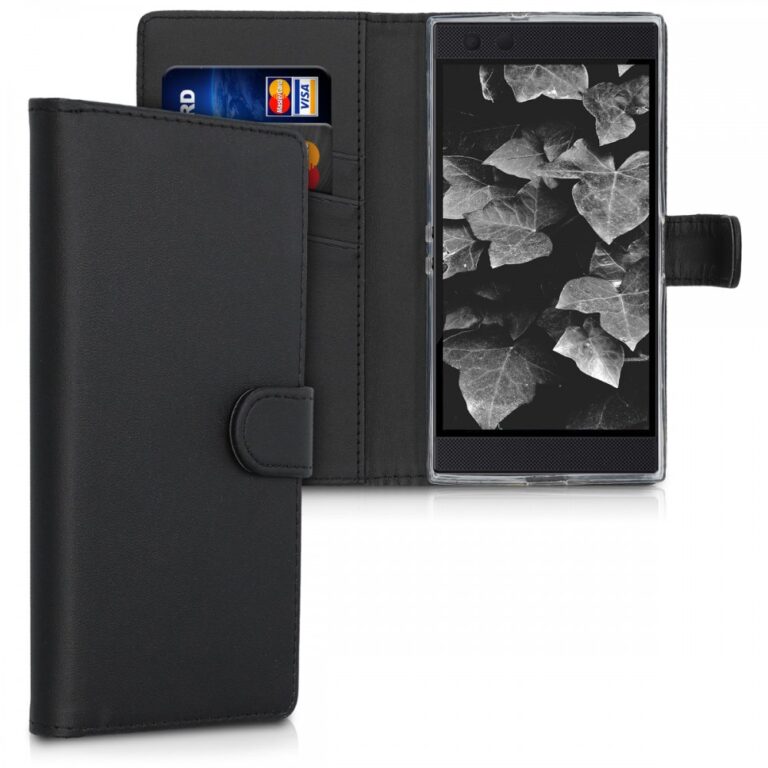 Husa pentru Razer Phone 2, Piele ecologica, Negru, 50625.01