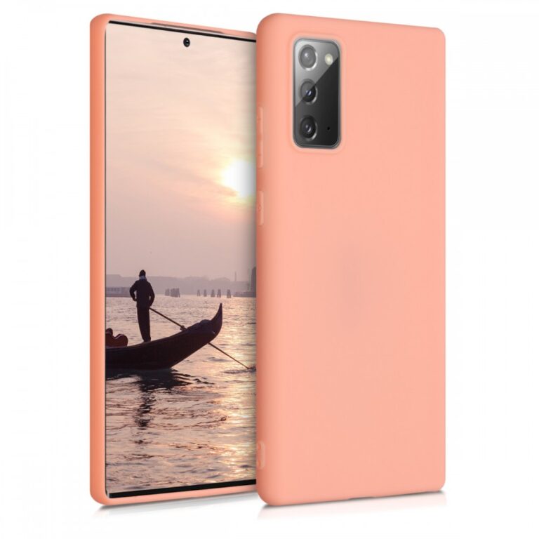 Husa pentru Samsung Galaxy Note 20, Silicon, Rose Gold, 52837.56