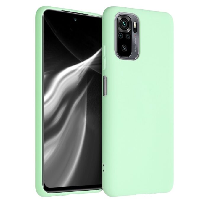 Husa pentru Xiaomi Redmi Note 10 / Redmi Note 10S, Silicon, Verde, 54541.50