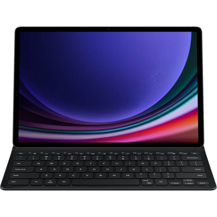 Husa cu tastatura Samsung EF-DX810UBEGWW pentru Galaxy Tab S9+, Slim, Negru Husa cu tastatura Samsung EF-DX810UBEGWW pentru Galaxy Tab S9+, Slim, Negru