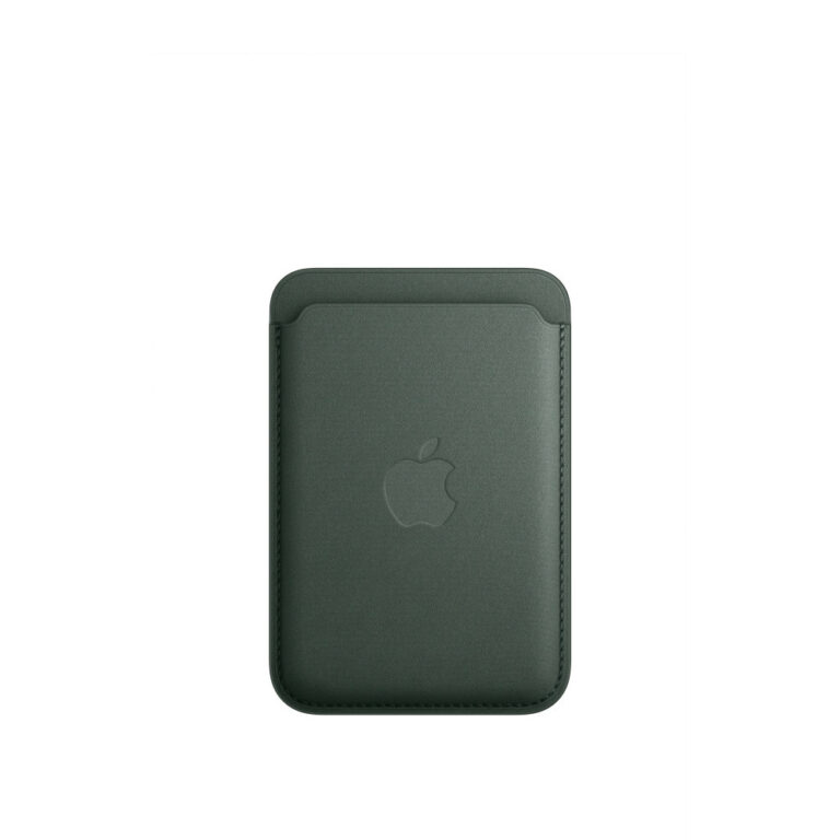 Husa de protectie Apple FineWoven Wallet with MagSafe, Evergreen