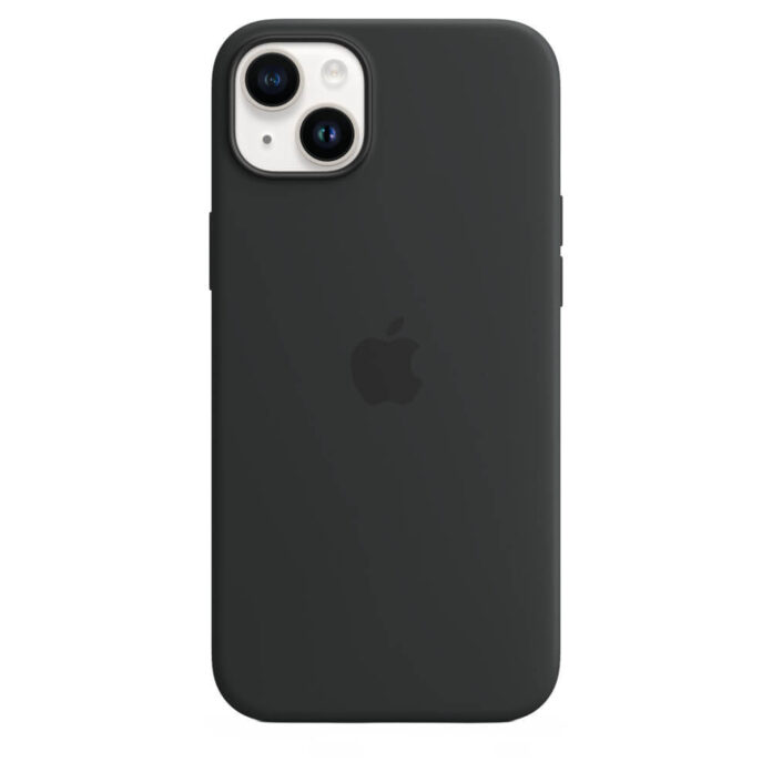 Husa de protectie Apple Silicone Case with MagSafe pentru iPhone 14 Plus, Olive