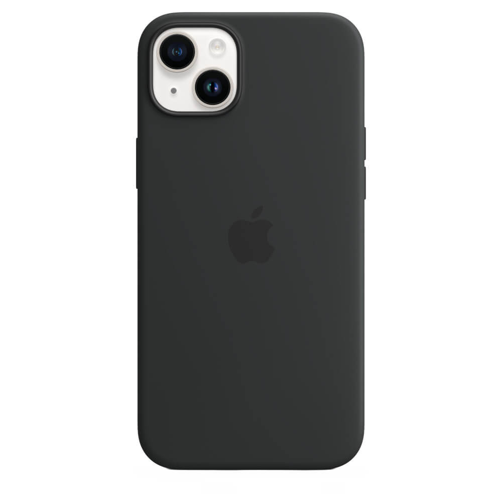 Husa de protectie Apple Silicone Case with MagSafe pentru iPhone 14 Plus, Olive