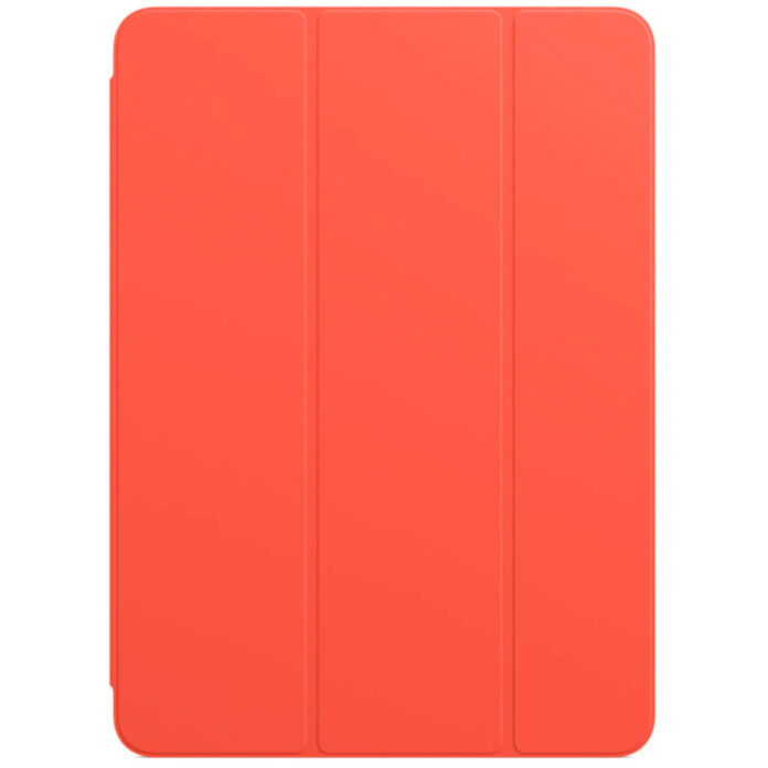 Husa de protectie Apple Smart Folio pentru iPad Air (4th), Electric Orange