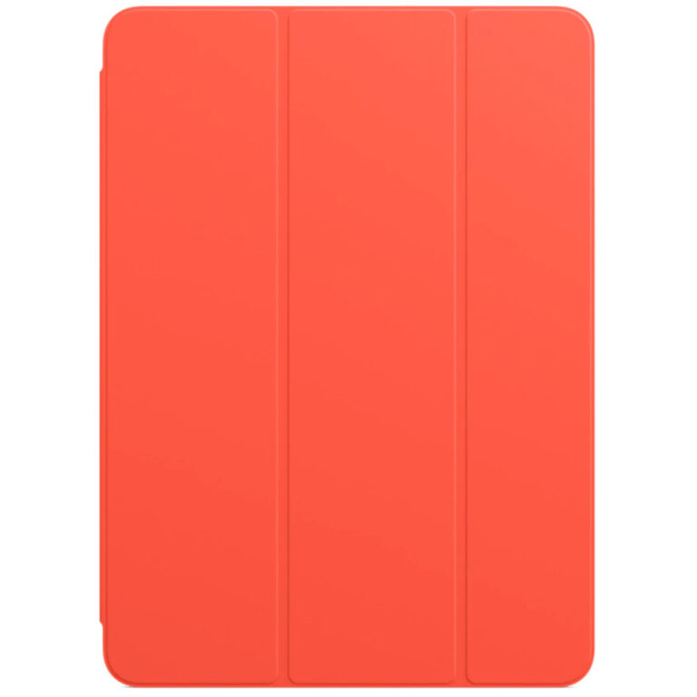 Husa de protectie Apple Smart Folio pentru iPad Air (4th), Electric Orange
