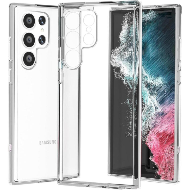 Husa de protectie Lemontti LEMHSGS24UT pentru Samsung Galaxy S24 Ultra, Silicon, Transparent