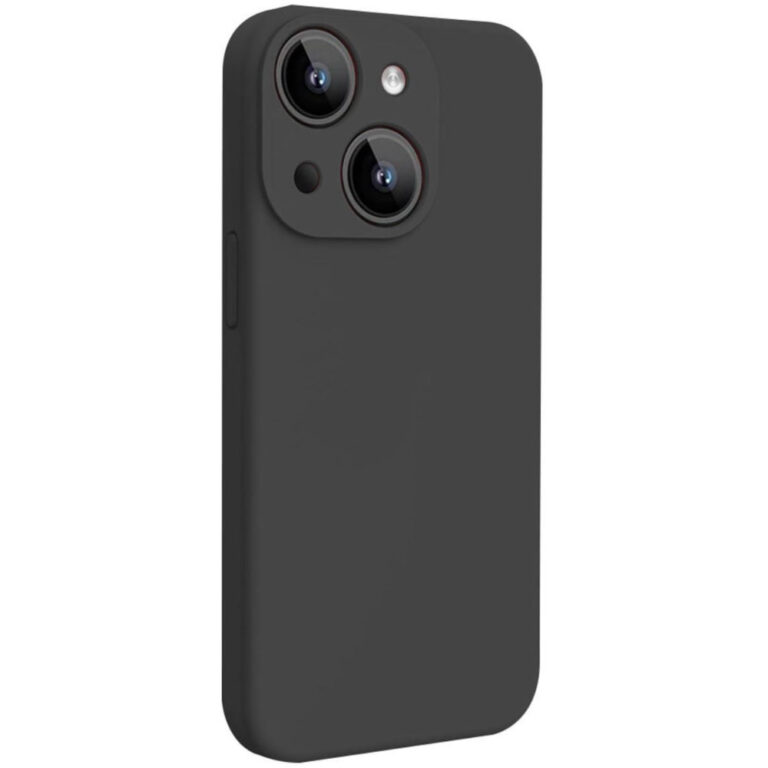 Husa de protectie Lemontti Liquid Silicon MagCharge pentru Iphone 15, Negru
