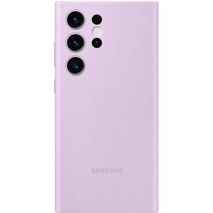 Husa de protectie Samsung Leather pentru Galaxy S23 Ultra, Lavanda