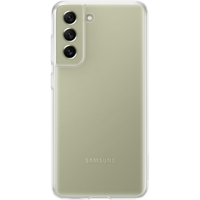 Husa de protectie Samsung Premium Clear Case pentru Galaxy S21 FE, Transparent