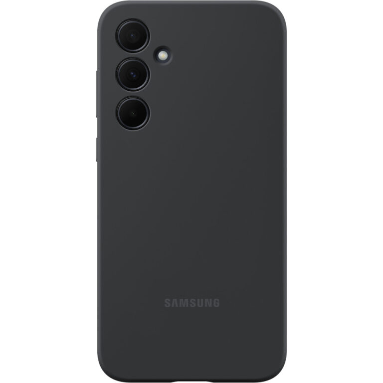 Husa de protectie Samsung Silicon Case pentru Galaxy A35 5G, Light Blue