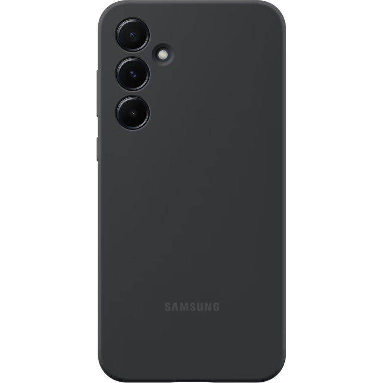 Husa de protectie Samsung Silicon Case pentru Galaxy A55 5G, Light Blue