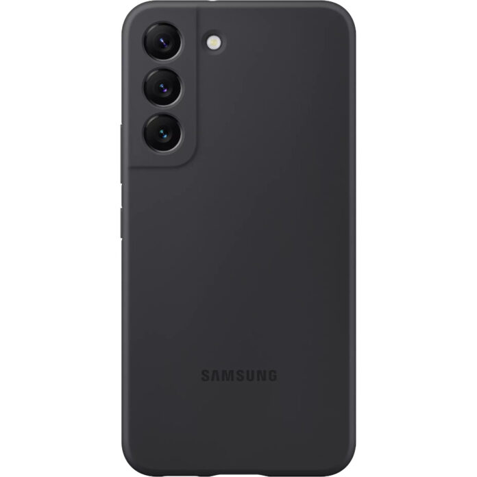 Husa de protectie Samsung Sillicone Cover pentru Galaxy S22, Negru