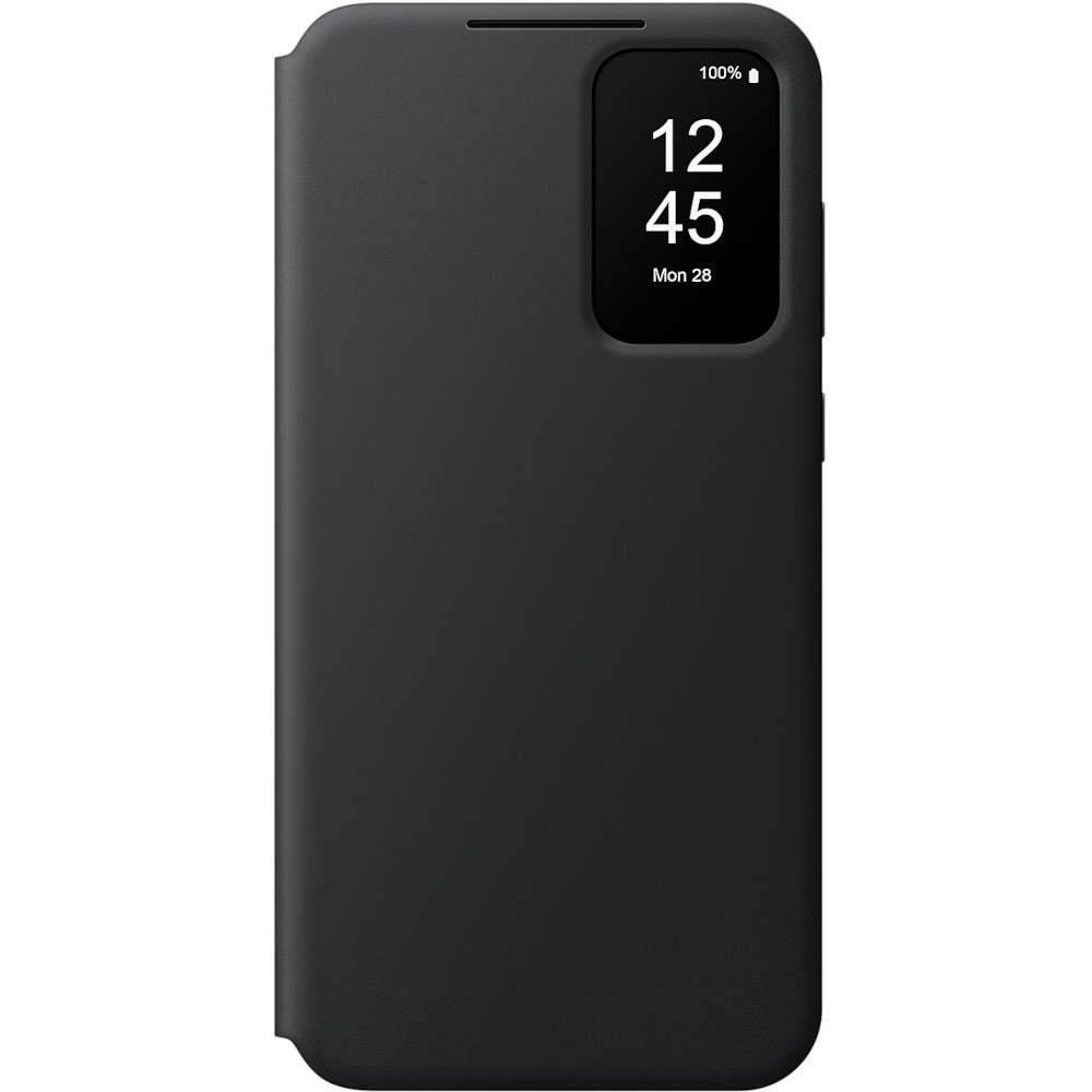 Husa de protectie Samsung Smart View Wallet Case pentru Galaxy A35 5G, Alb