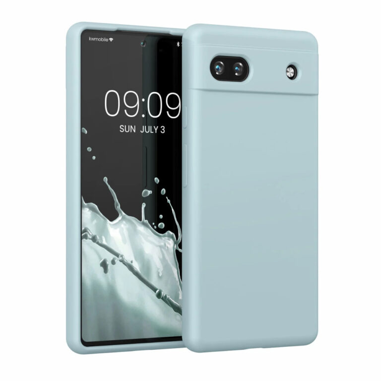 Husa Kwmobile pentru Google Pixel 6a, Silicon, Verde, 57815.200