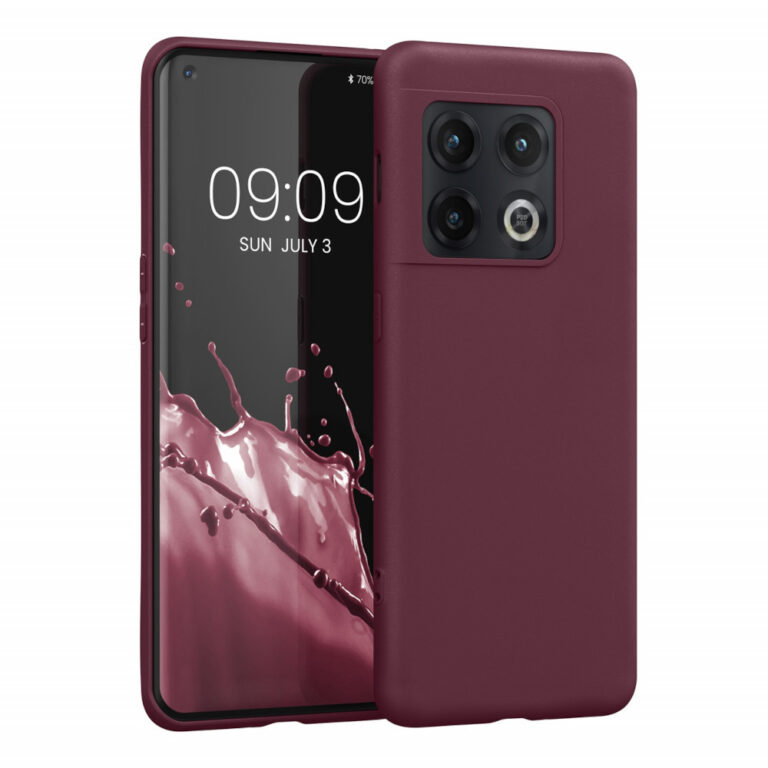 Husa Kwmobile pentru OnePlus 10 Pro, Silicon, Violet, 57245.190