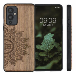 Husa Kwmobile pentru OnePlus 9, Lemn, Maro, 56038.02 Husa Kwmobile pentru OnePlus 9, Lemn, Maro, 56038.02