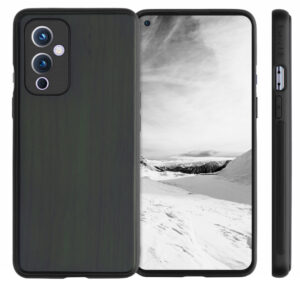 Husa Kwmobile pentru OnePlus 9, Lemn, Verde, 56039.80 Husa Kwmobile pentru OnePlus 9, Lemn, Verde, 56039.80