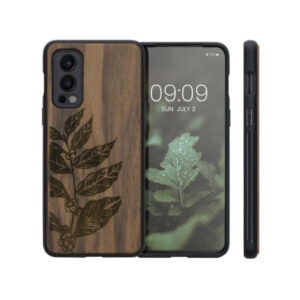 Husa Kwmobile pentru OnePlus Nord 2 5G, Lemn, Maro, 56448.05 Husa Kwmobile pentru OnePlus Nord 2 5G, Lemn, Maro, 56448.05