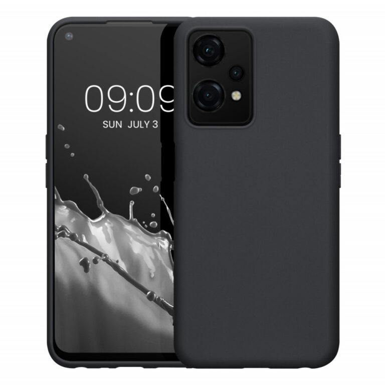 Husa Kwmobile pentru OnePlus Nord CE 2 Lite 5G, Silicon, Negru, 58757.47