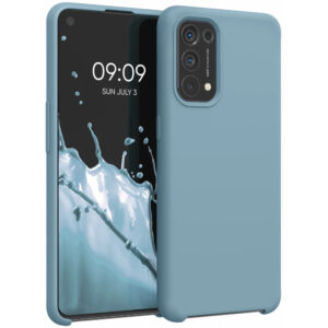 Husa Kwmobile pentru OPPO Find X3 Lite, Silicon, Verde, 55201.206 Husa Kwmobile pentru OPPO Find X3 Lite, Silicon, Verde, 55201.206