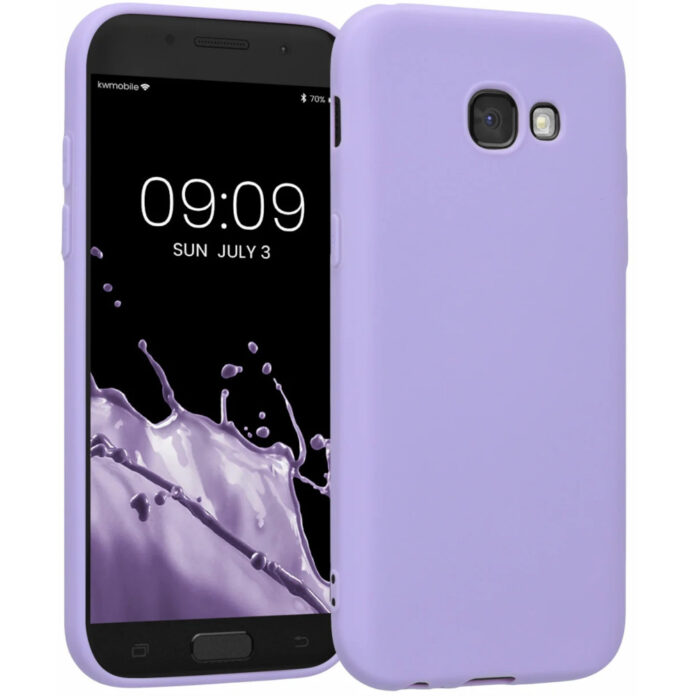 Husa Kwmobile pentru Samsung Galaxy A5 (2017), Silicon, Mov, 40717.108